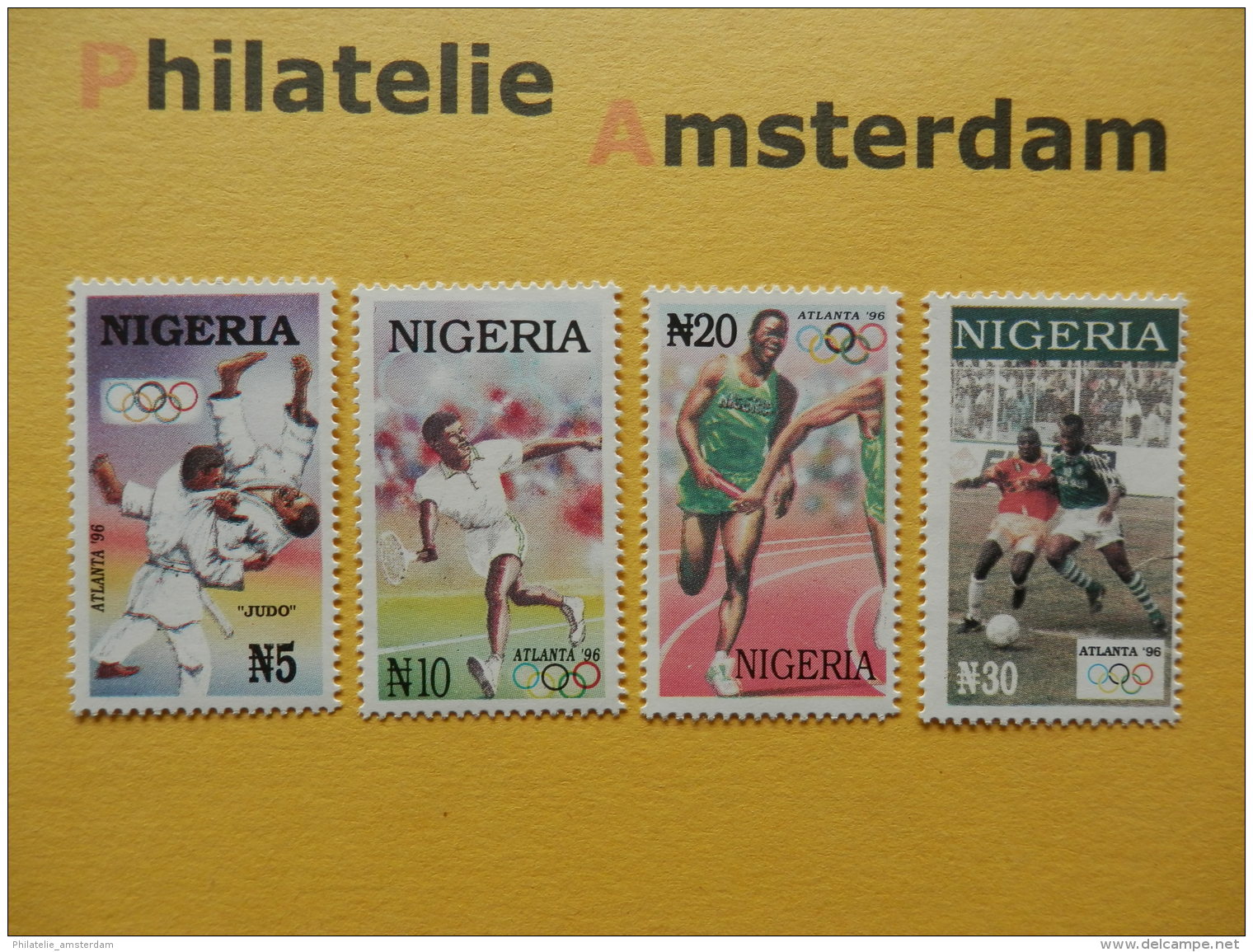 Nigeria 1996, OLYMPICS ATLANTA: Mi 666-69, ** - Summer 1996: Atlanta