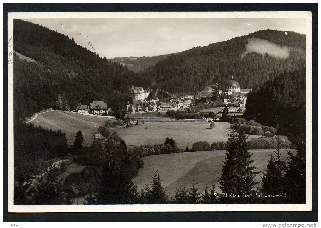2766 - Alte Foto Ansichtskarte - St. Blasien Gel 1931 TOP - St. Blasien