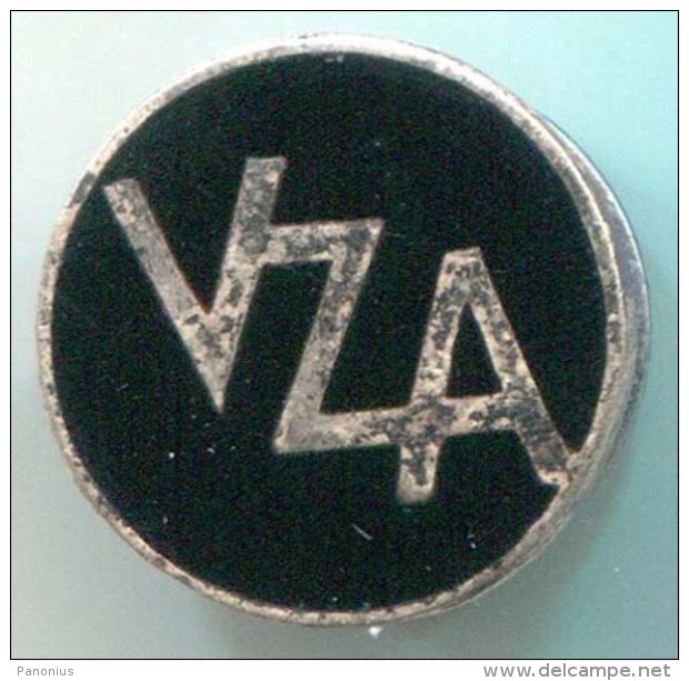 VZA - Enamel, Vintage Pin, Badge, Button Hole - Otros & Sin Clasificación