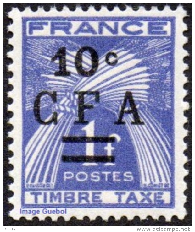 Réunion N° Taxe 36,** Gerbes De Blé - Timbres-taxe