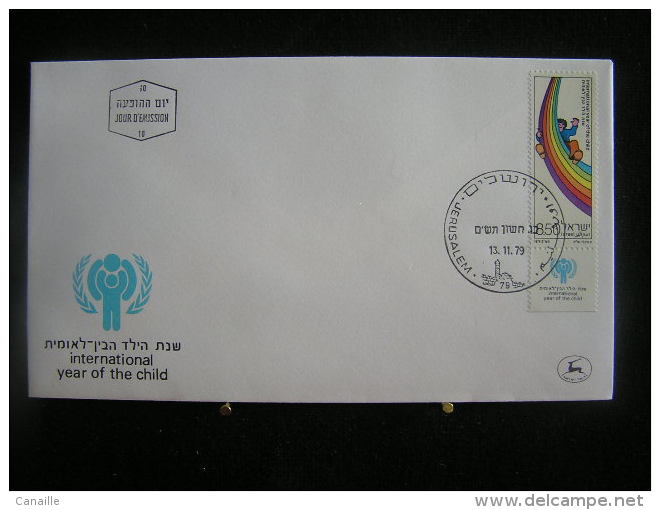 T-n°8 / Lot de 13 enveloppes, Jerusalem de 1979  /  Israel First Day Cover  Jerusalem    -    Lot d´envloppes oblitérées