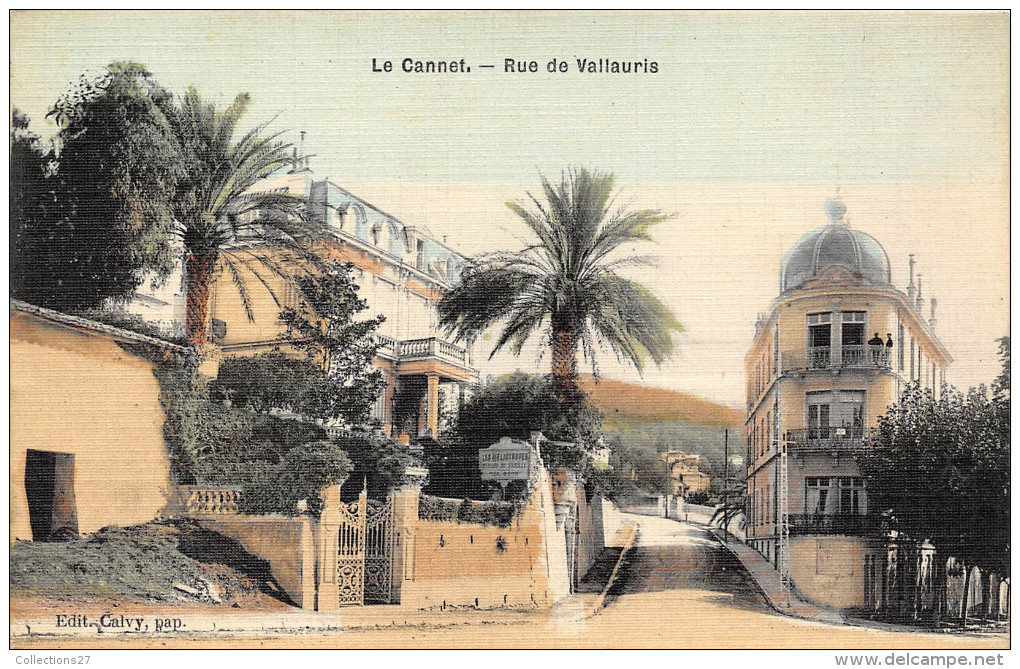 06- LE CANNET - RUE DE VALLAURIS - Le Cannet