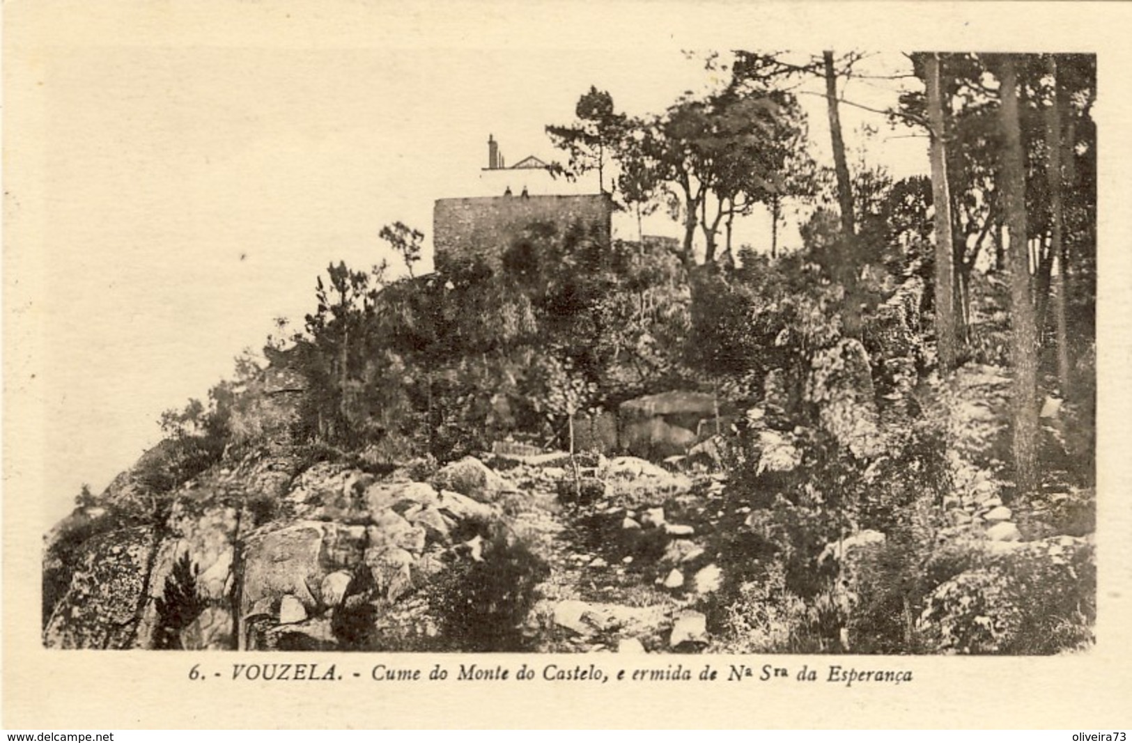 VOUZELA, Cume Do Monte Do Castelo, E Ermida De N S Da Esperança, 2 Scans, PORTUGAL - Viseu