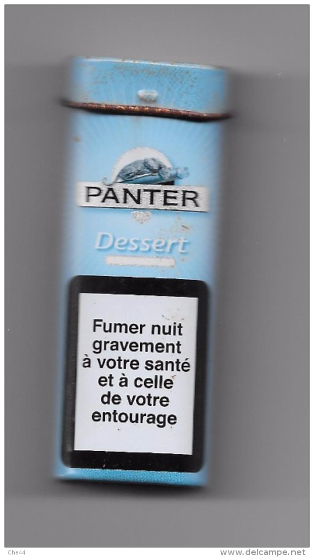 Boite à Cigares PANTER Dessert.  (Voir Commentaires) - Boites à Tabac Vides