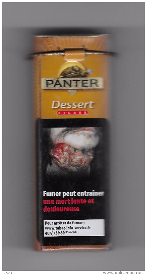 Boite à Cigares PANTER Dessert.  (Voir Commentaires) - Boites à Tabac Vides