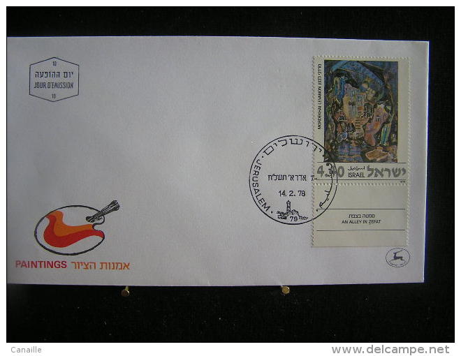 T-n°19 / Lot de 18 enveloppes, Jerusalem de 1978  Israel First Day Cover  Jerusalem  - Lot d´envloppes oblitérées