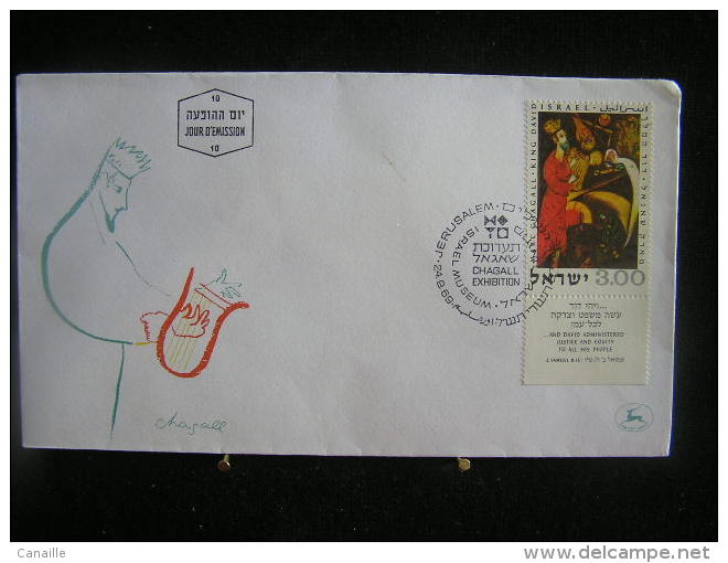 T-n°20 / Lot De 8 Enveloppes, Jerusalem De 1969  Israel First Day Cover  Jerusalem  - Lot D´envloppes Oblitérées - Collections, Lots & Séries