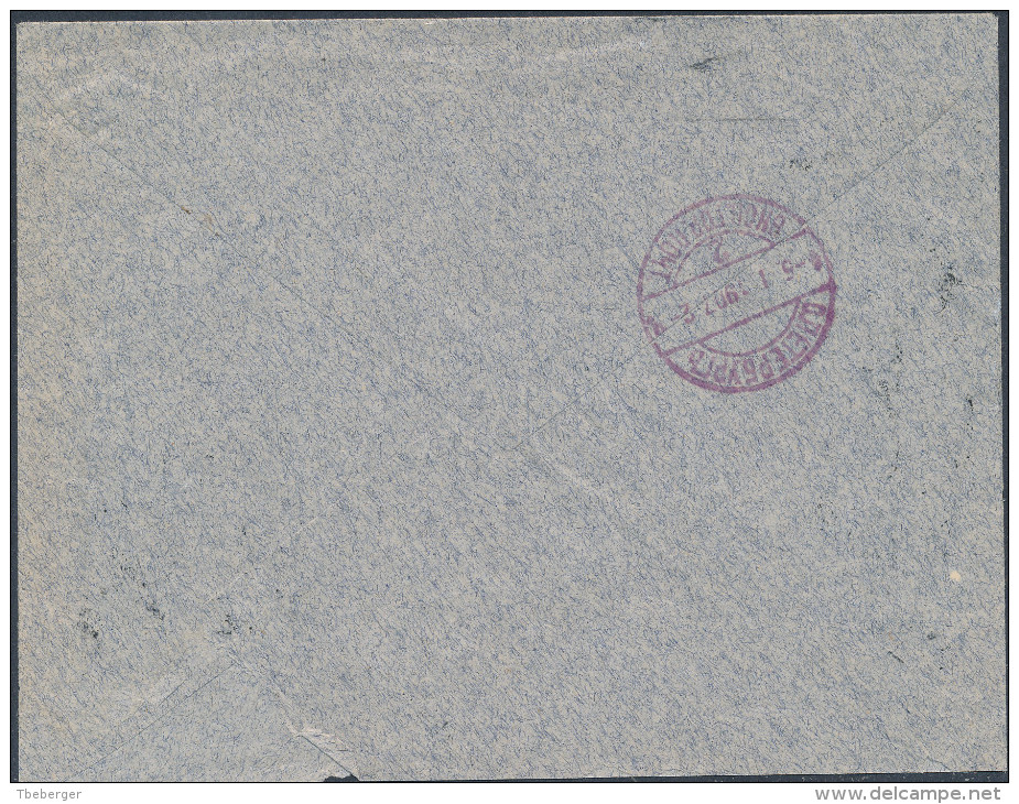 Russia 1907 Registered Cover Kiev Telegraph PO To St. Petersburg, Late Use Of This PO (44_2531) - Cartas & Documentos