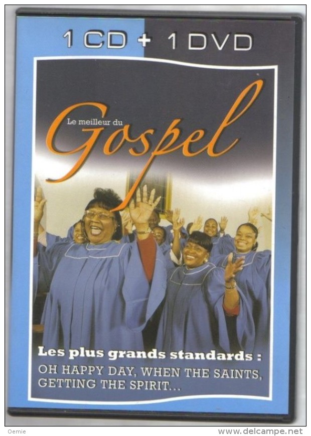 LE MEILLEUR DU GOSPEL   1CD + 1 DVD - Concert En Muziek