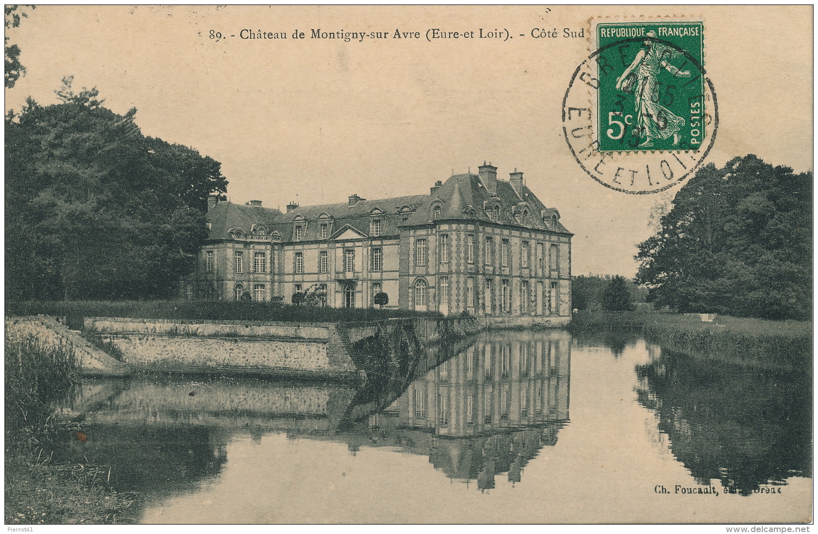 Château De MONTIGNY SUR AVRE - Montigny-sur-Avre