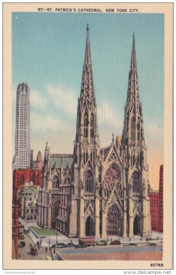 New York City St Patrick's Cathedral - Kirchen