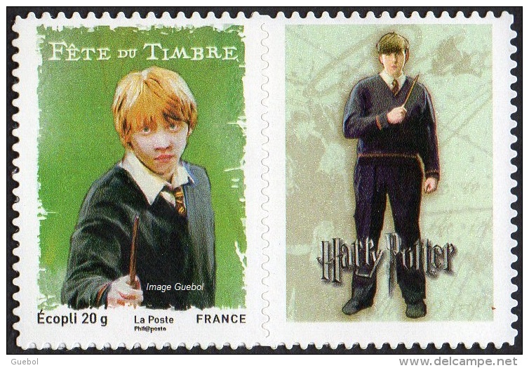 France Autoadhésif ** N°  115 Au Modèle 4025 A Personnalisé - Fête Du Timbre - Harry POTTER Son Ami RON - Ongebruikt