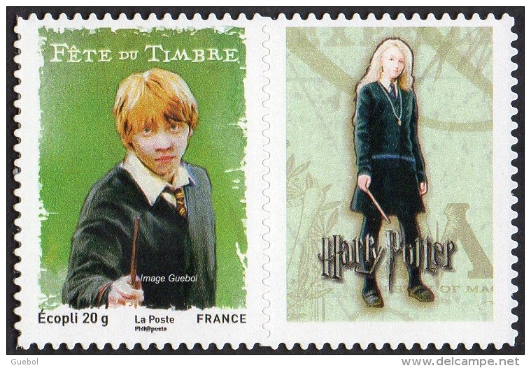 France Autoadhésif ** N°  115 Au Modèle 4025 A Personnalisé - Fête Du Timbre - Harry POTTER Son Ami RON - Ongebruikt