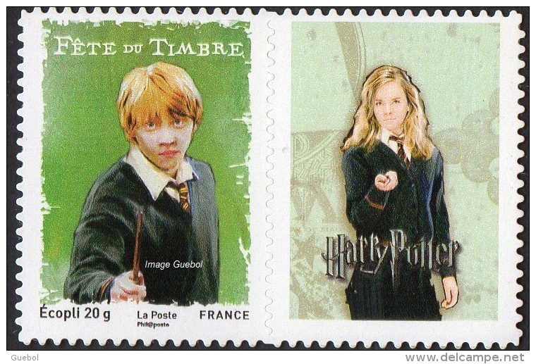 France Autoadhésif ** N°  115 Au Modèle 4025 A Personnalisé - Fête Du Timbre - Harry POTTER Son Ami RON - Neufs