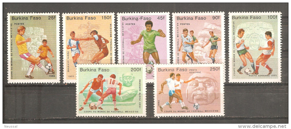 Serie Nº 666/8 + A-305/8 Burkina Faso - Burkina Faso (1984-...)