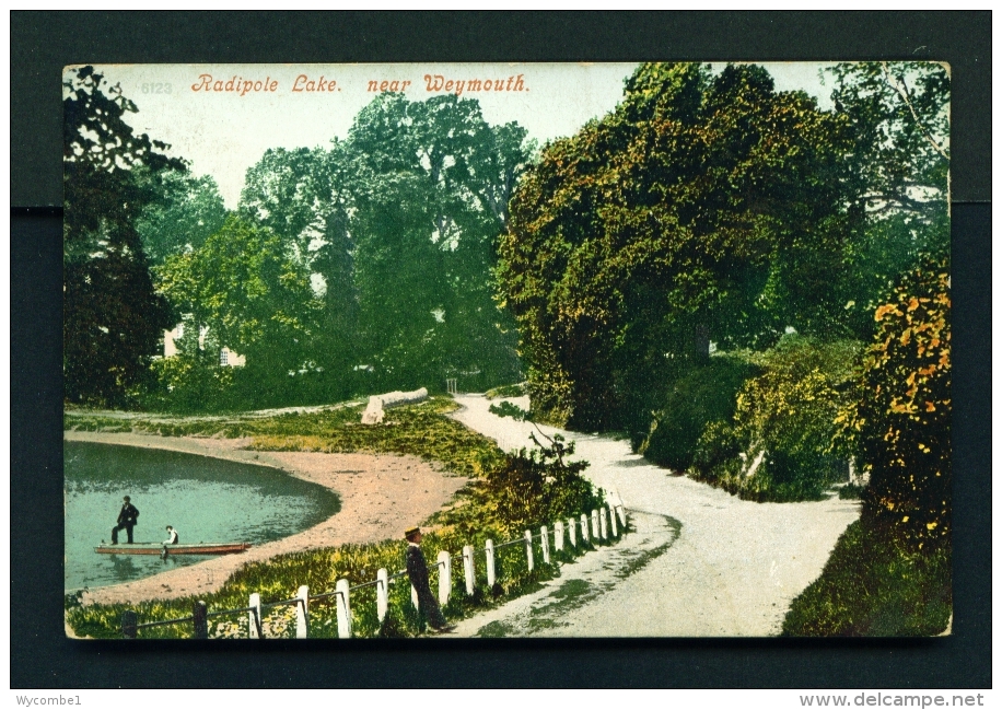 ENGLAND  -  Weymouth  Radipole Lake  Used Vintage Postcard - Weymouth