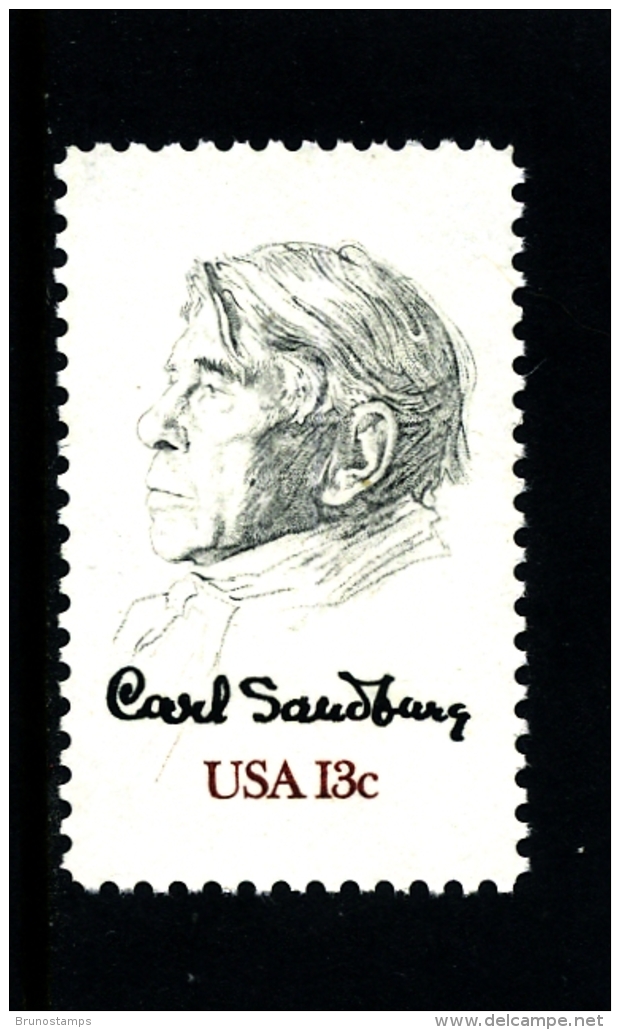 UNITED STATES/USA - 1978  CARL SANDBURG  MINT NH - Unused Stamps