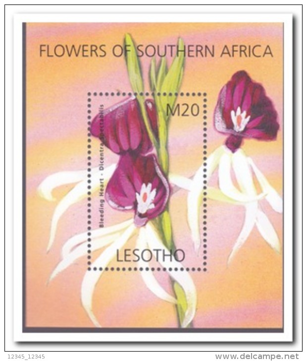 Lesotho 2002, Postfris MNH, Flowers, Orchids - Lesotho (1966-...)