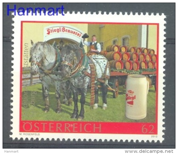 Austria 2012 Mi 3013 MNH - Horses, Alcohol - Horses