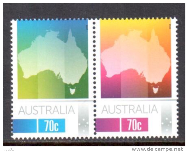 Australie - Australia Map ** - 2014 - Neufs