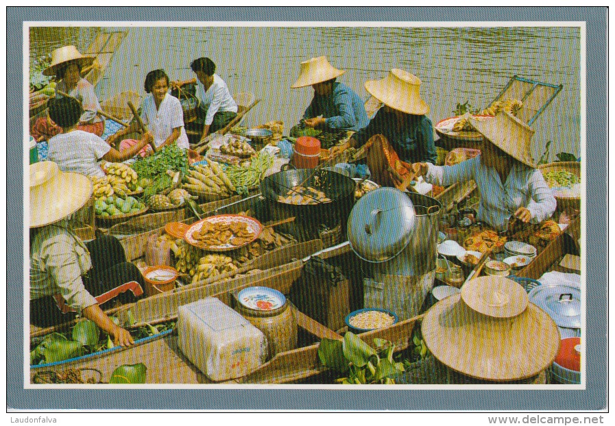 Ethnic Thailand Siam Bangpa-in Ayudthya Floating Market Types Costumes - Unused,perfect Shape - Azië