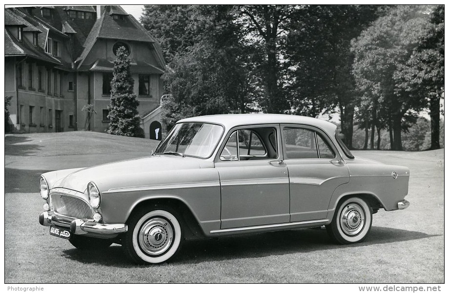 France Automobile Voiture Aronde P60 Elysée Ancienne Photo 1956 - Cars