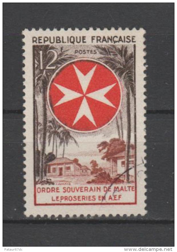 FRANCE / 1956 / Y&T N° 1062 : Ordre De Malte - Choisi - Cachet Rond - Oblitérés