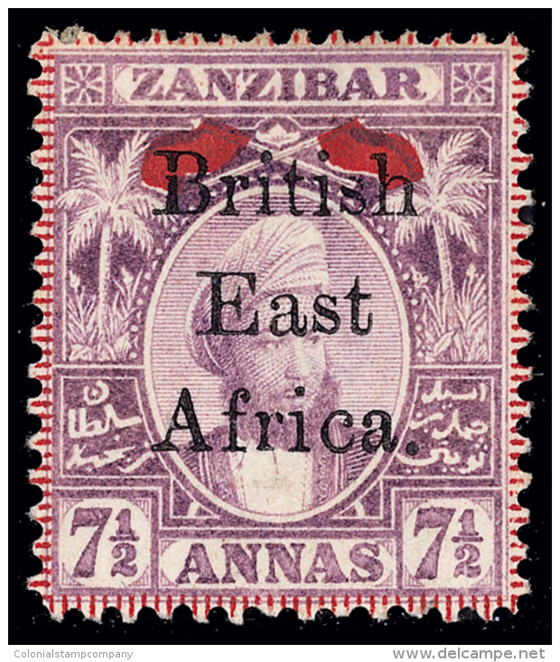 *        88 Var-93 Var Footnoted (80 Var-85 Var Footnoted) 1897 &frac12;a-7&frac12;a Sultan Seyyid Hamed-bin Thwain... - Brits Oost-Afrika