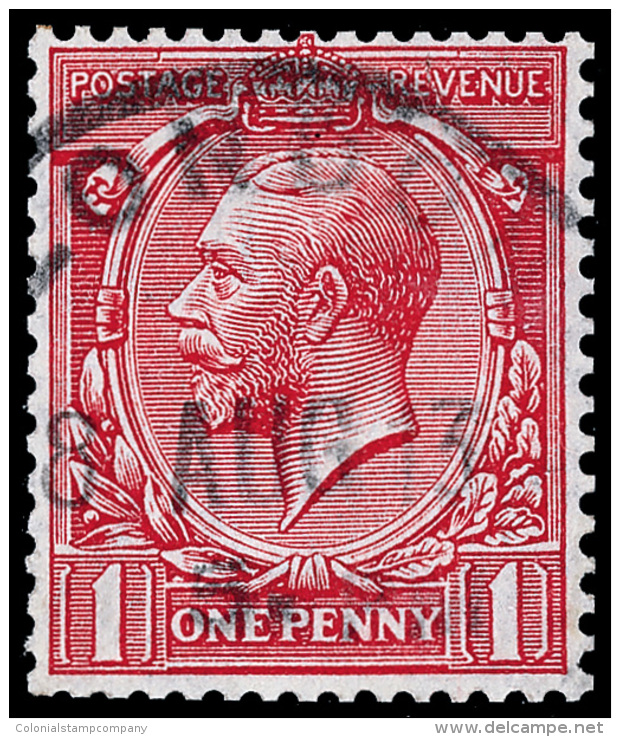 O        177-78 (397-98) 1913 &frac12;d-1d K George V Coils^, Wmkd Royal Cypher (Multiple), Perf 15x14, Cplt (2),... - Andere & Zonder Classificatie