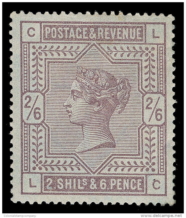 *        96 (178) 1883-84 2'6d Lilac Q Victoria^ On White Paper, Wmkd Large Anchor, Perf 14, Fresh Rich Color,... - Andere & Zonder Classificatie