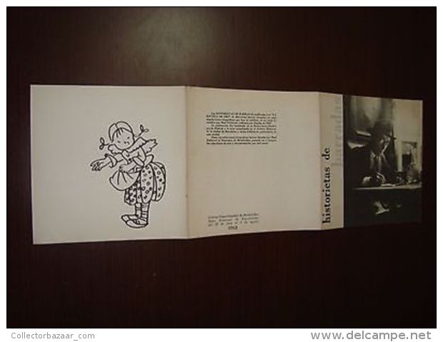 FUTURISM ART - ORIGINAL BARRADAS 1963 Exhibition Catalog Cartoon For Children - Unclassified