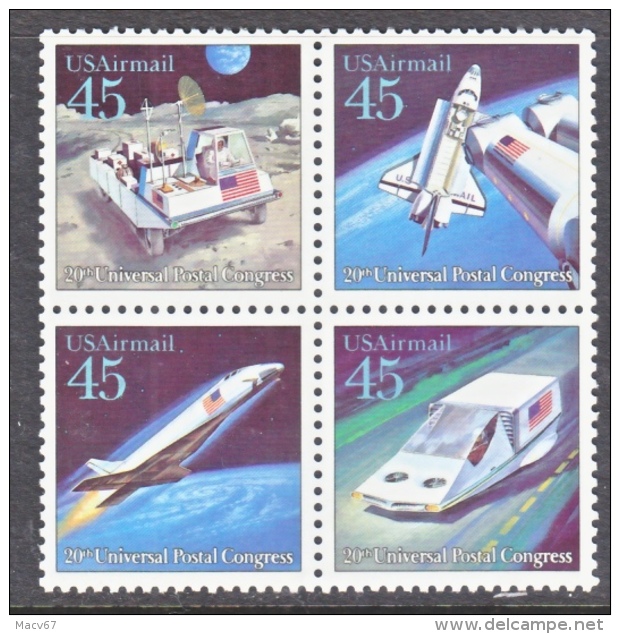 US  C 125a    **      SPACE  FUTURISTIC  MAIL  DELIVERY - 3b. 1961-... Unused