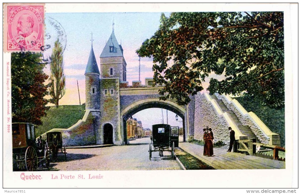 QUEBEC - PORTE ST LOUIS - Québec – Les Portes