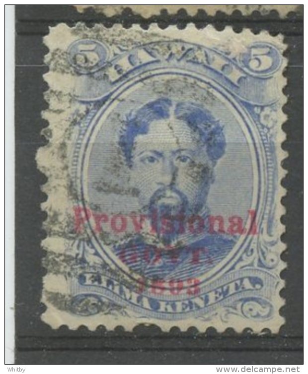 Hawaii 1893 5c King Kamehameha Issue  #59 - Hawaii