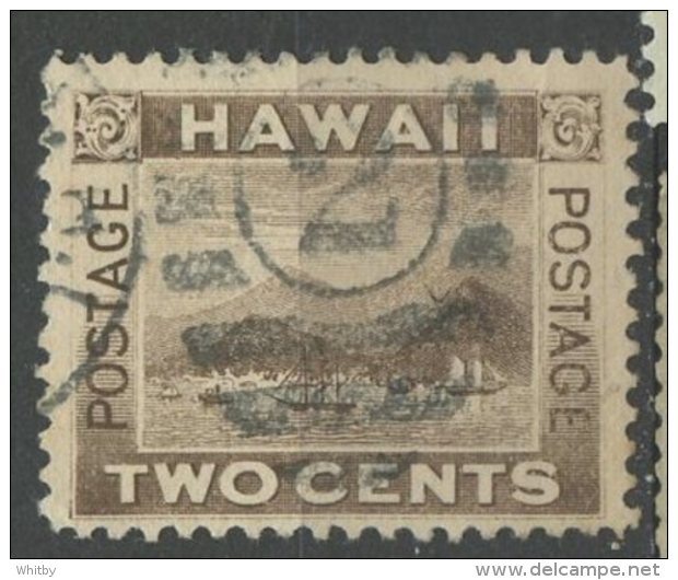 Hawaii 1894 2c  Honolulu Issue  #75  #2 Cancel - Hawaii