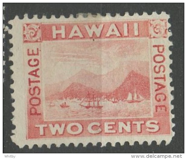 Hawaii 1899 2c Coat Of Arms Issue  #81  Unused No Gum - Hawaii