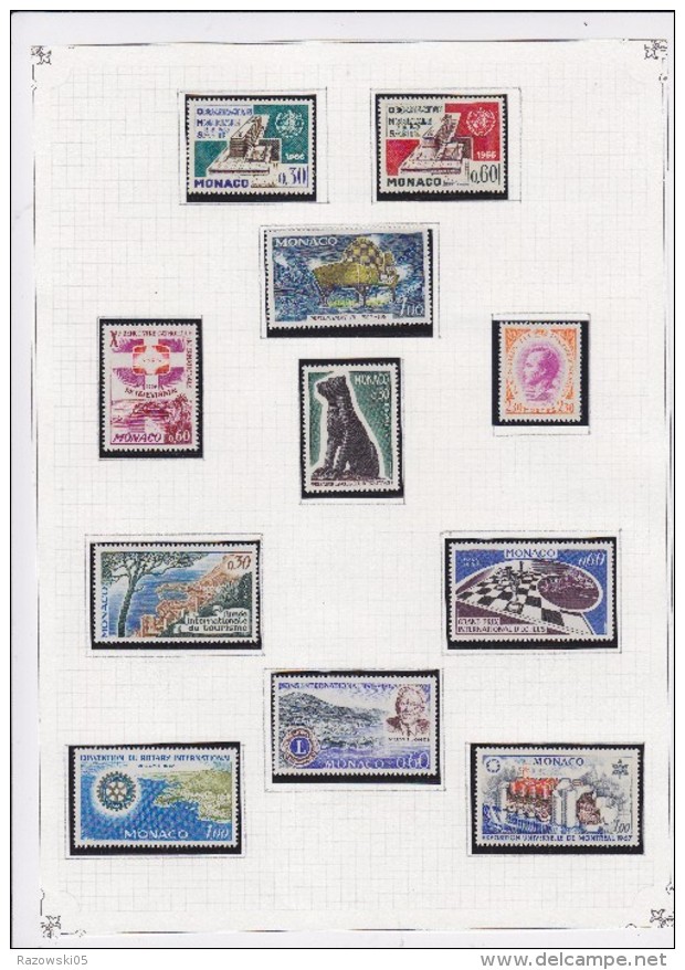 FRANCE.MONACO.TIMBRES.COLLECTION.LOT.PA.POSTE AERIENNE.TAXE.44 SCANS. DES CENTAINES DE TIMBRES DIFFERENTS