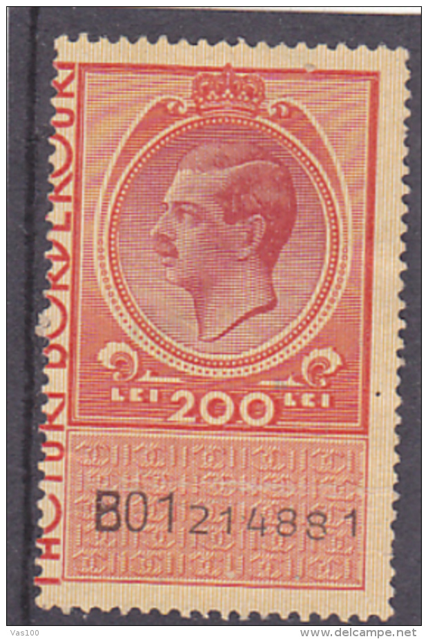 REVENUE STAMP,KING MIHAI,ROMANIA. - Fiscaux