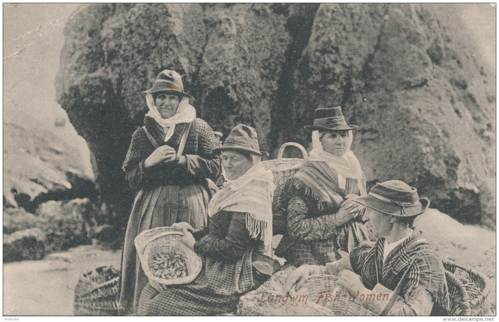 CPA ECOSSE Langwm Fish Women - Sonstige & Ohne Zuordnung