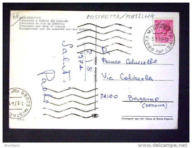 SICILIA -MESSINA -MISTRETTA -F.G. LOTTO N°535 - Messina