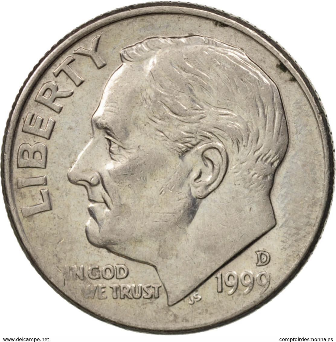 Monnaie, États-Unis, Roosevelt Dime, Dime, 1999, U.S. Mint, Denver, SUP+ - 1946-...: Roosevelt