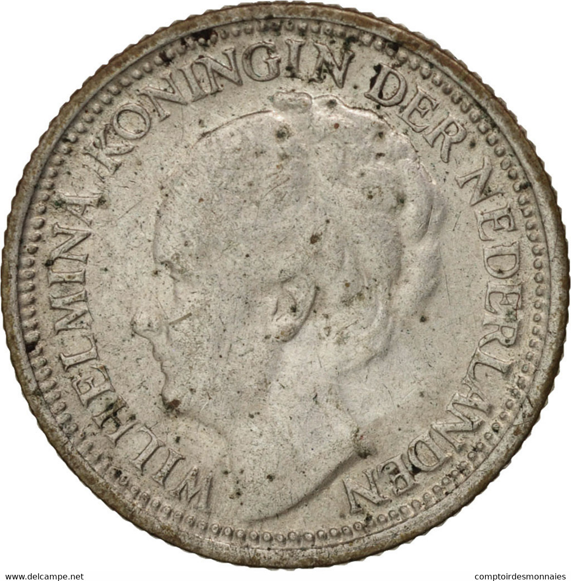 Monnaie, Pays-Bas, Wilhelmina I, 10 Cents, 1939, TTB, Argent, KM:163 - Zilveren En Gouden Munten