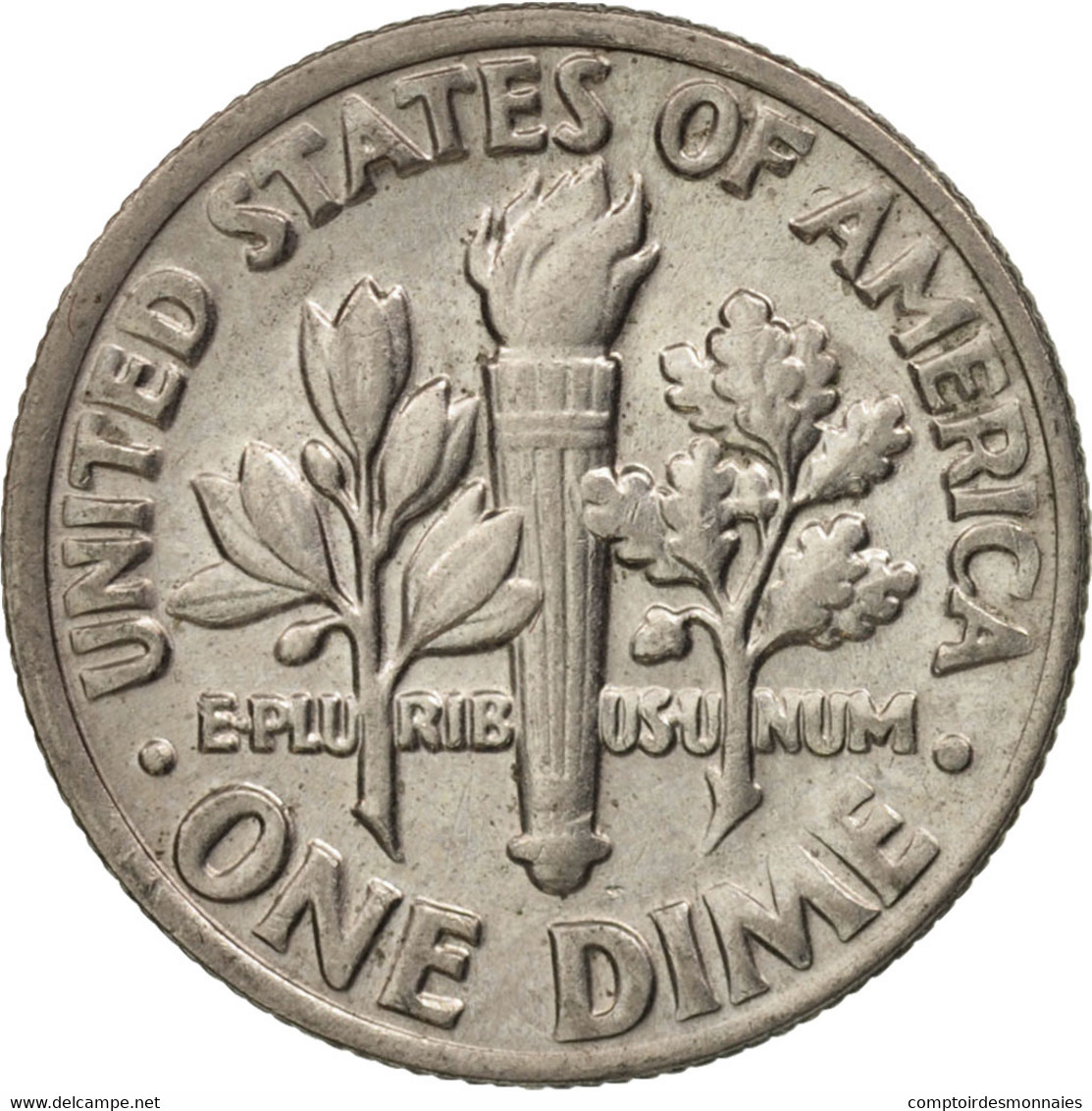 Monnaie, États-Unis, Roosevelt Dime, Dime, 1985, U.S. Mint, Denver, TTB+ - 1946-...: Roosevelt