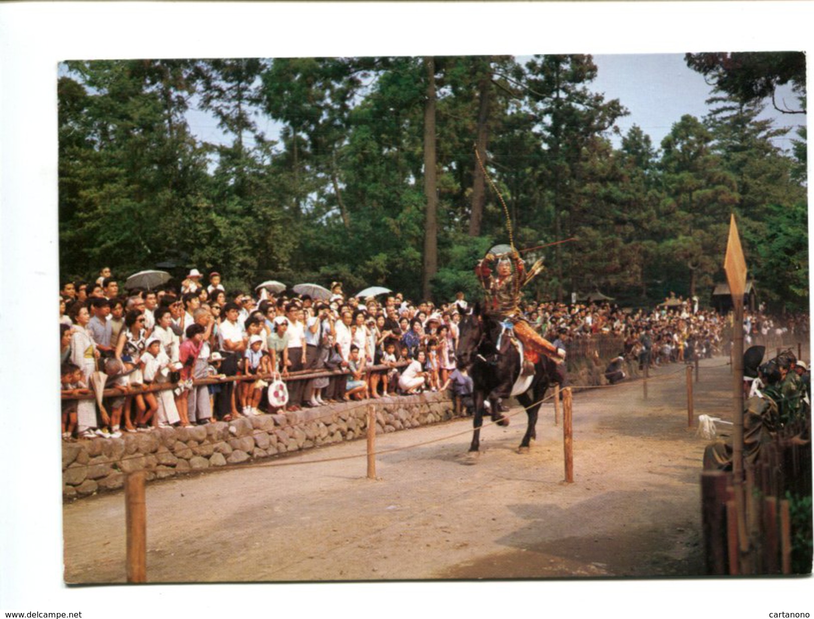 Cp - TIR A L'ARC - Japon Cérémonie Historique Commémorative à Kamakura - Tir à L'Arc