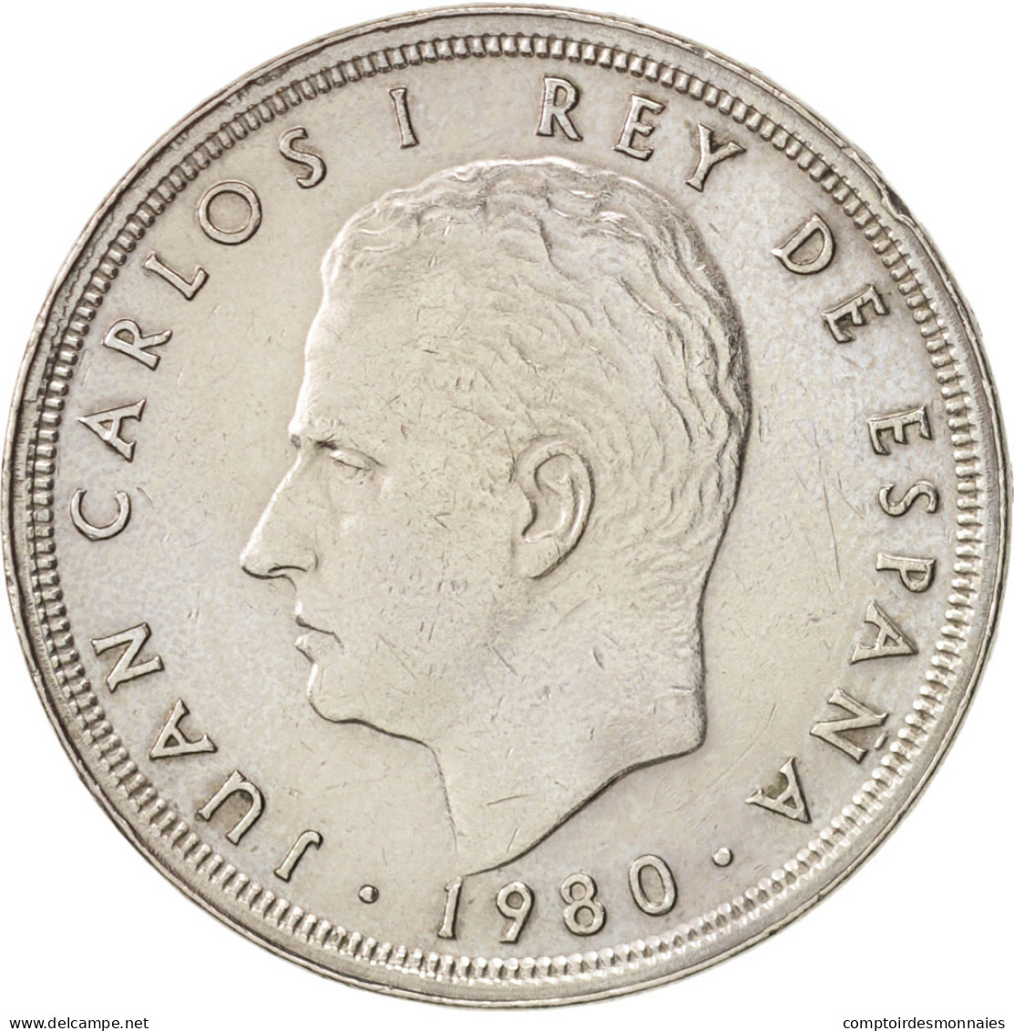 Monnaie, Espagne, Juan Carlos I, 50 Pesetas, 1980, TTB, Copper-nickel, KM:819 - 50 Pesetas