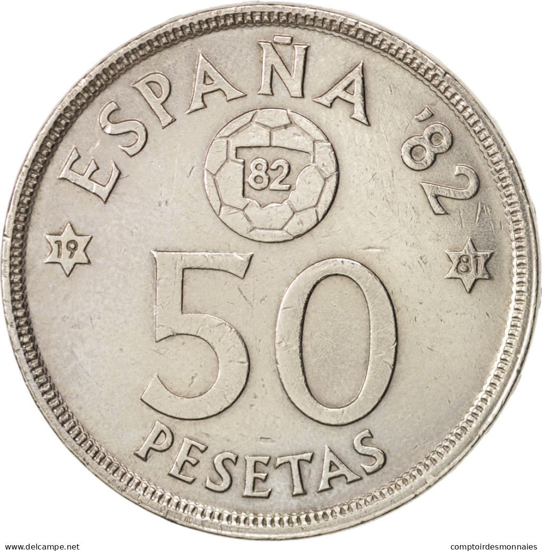 Monnaie, Espagne, Juan Carlos I, 50 Pesetas, 1980, TTB, Copper-nickel, KM:819 - 50 Pesetas