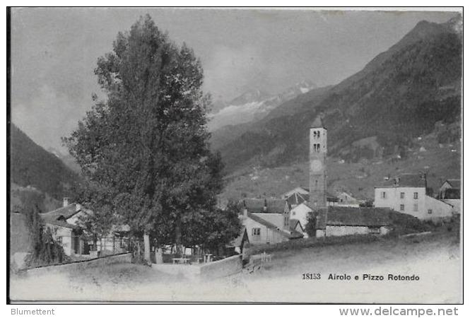 CPA Photo Suisse Helvétia Circulé AIROLO - Airolo