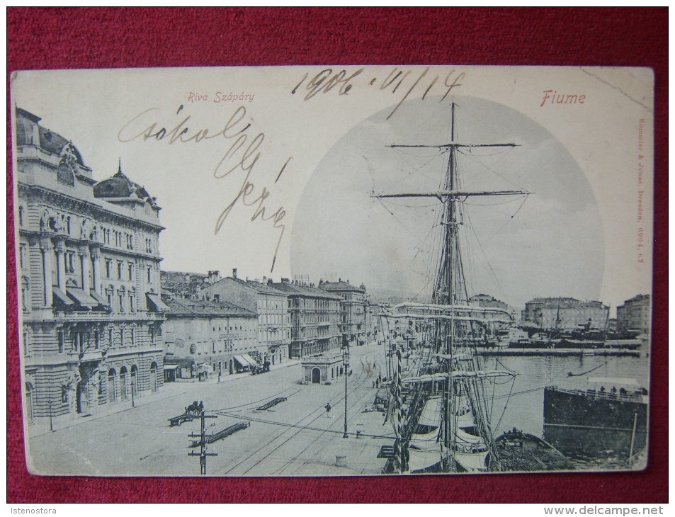 CROATIA / RIJEKA - FIUME / 1906 - Croatia