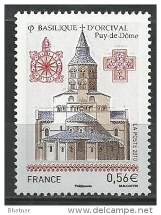 FR YT 4446 " Basilique D'Orcival " 2010 Neuf ** - Neufs