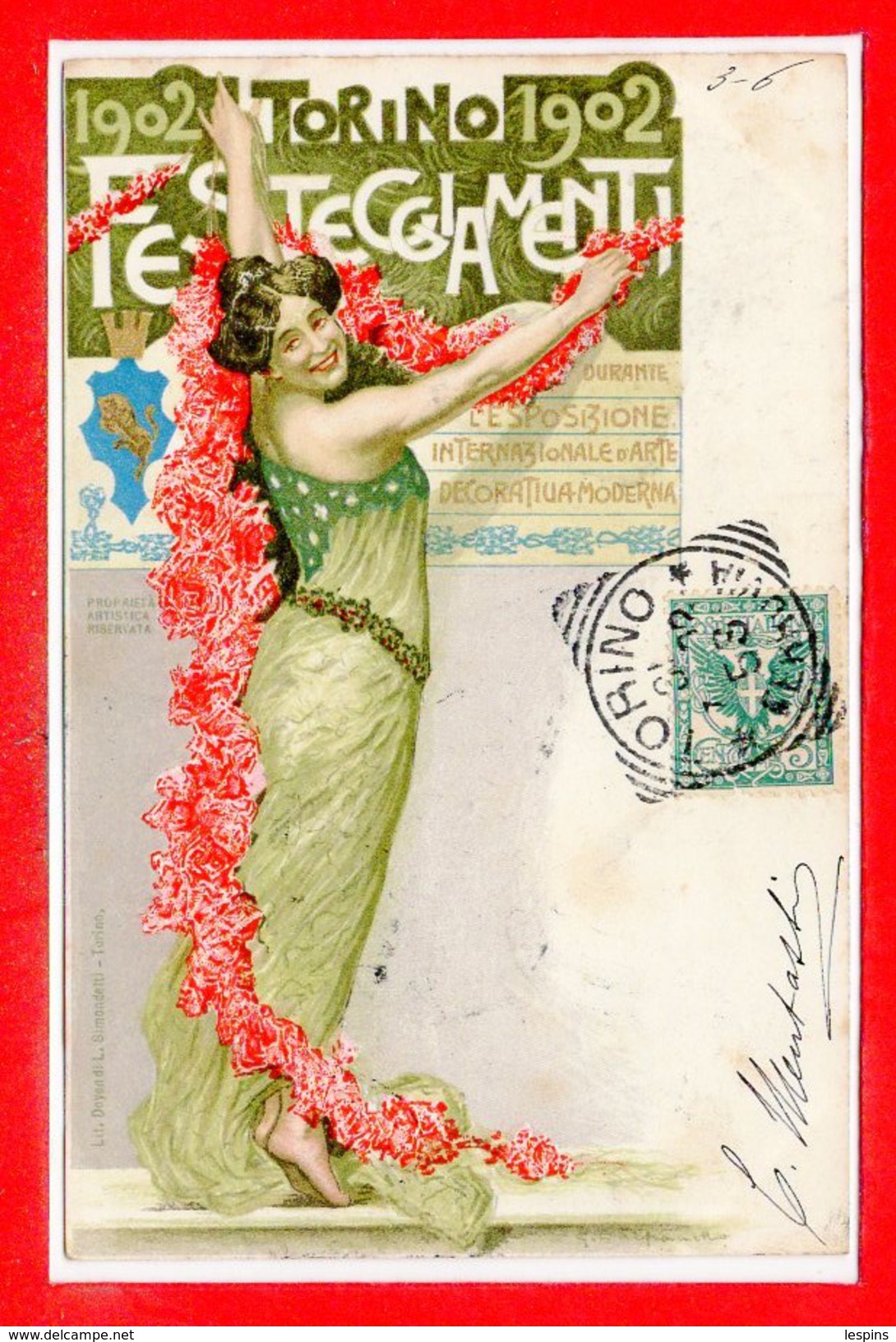 ITALIE -  TURINO --  1902 - Colecciones & Lotes
